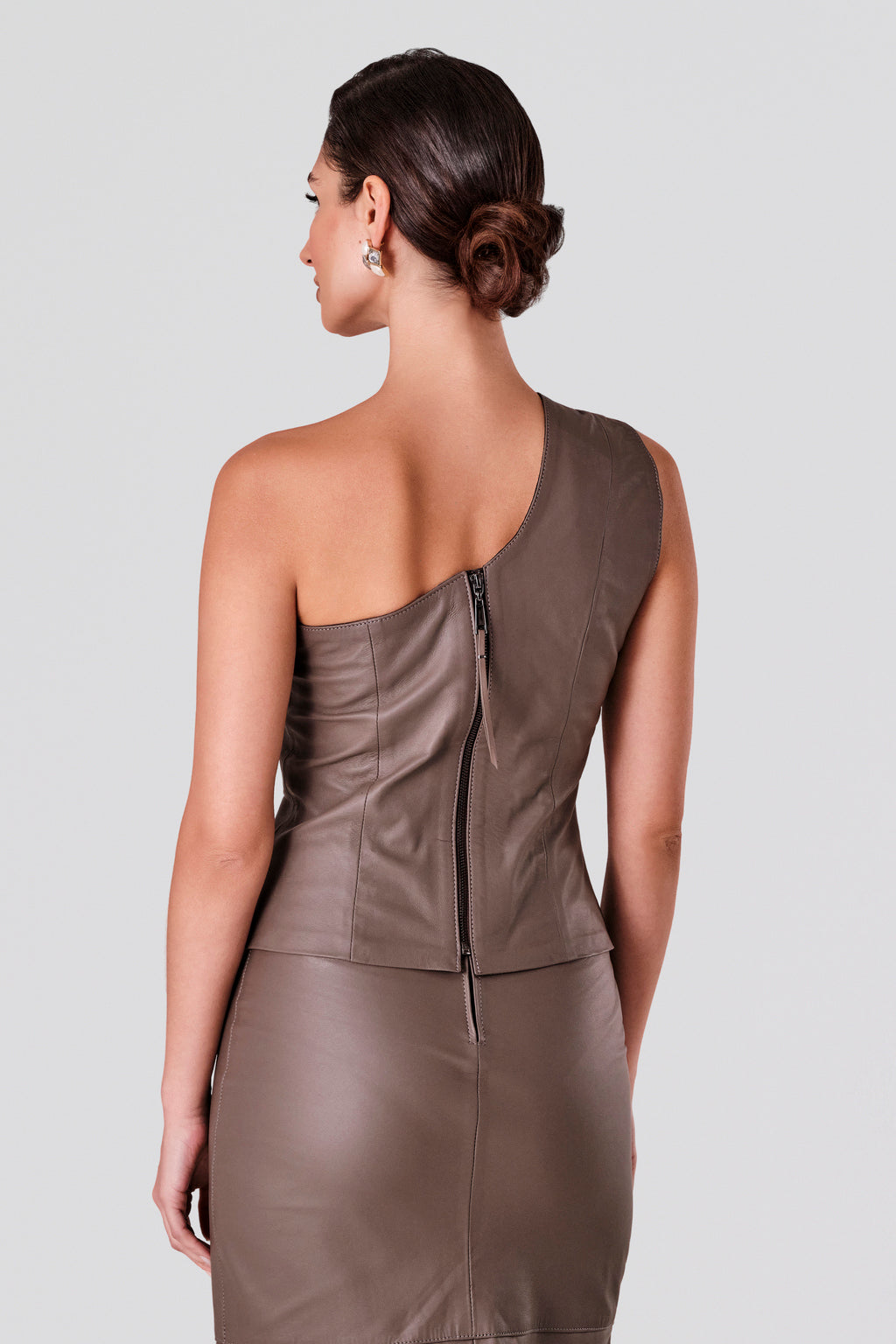 Blusa Assimétrica com Detalhes Florida
