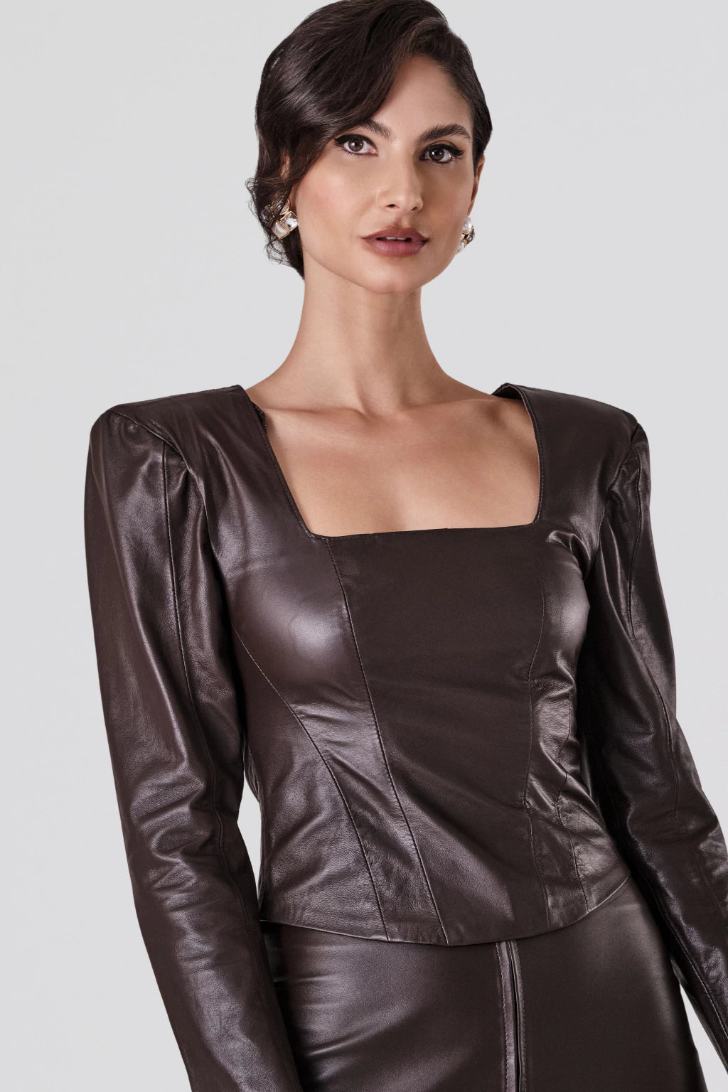 Blusa Decote Quadrado Nagoya