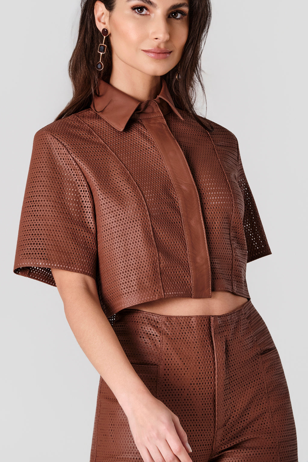 Camisa Cropped Mykonos