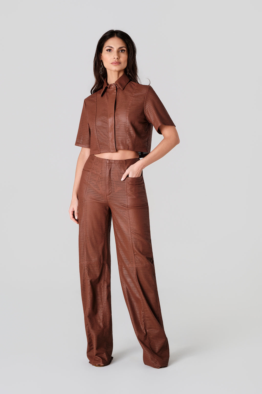 Camisa Cropped Mykonos