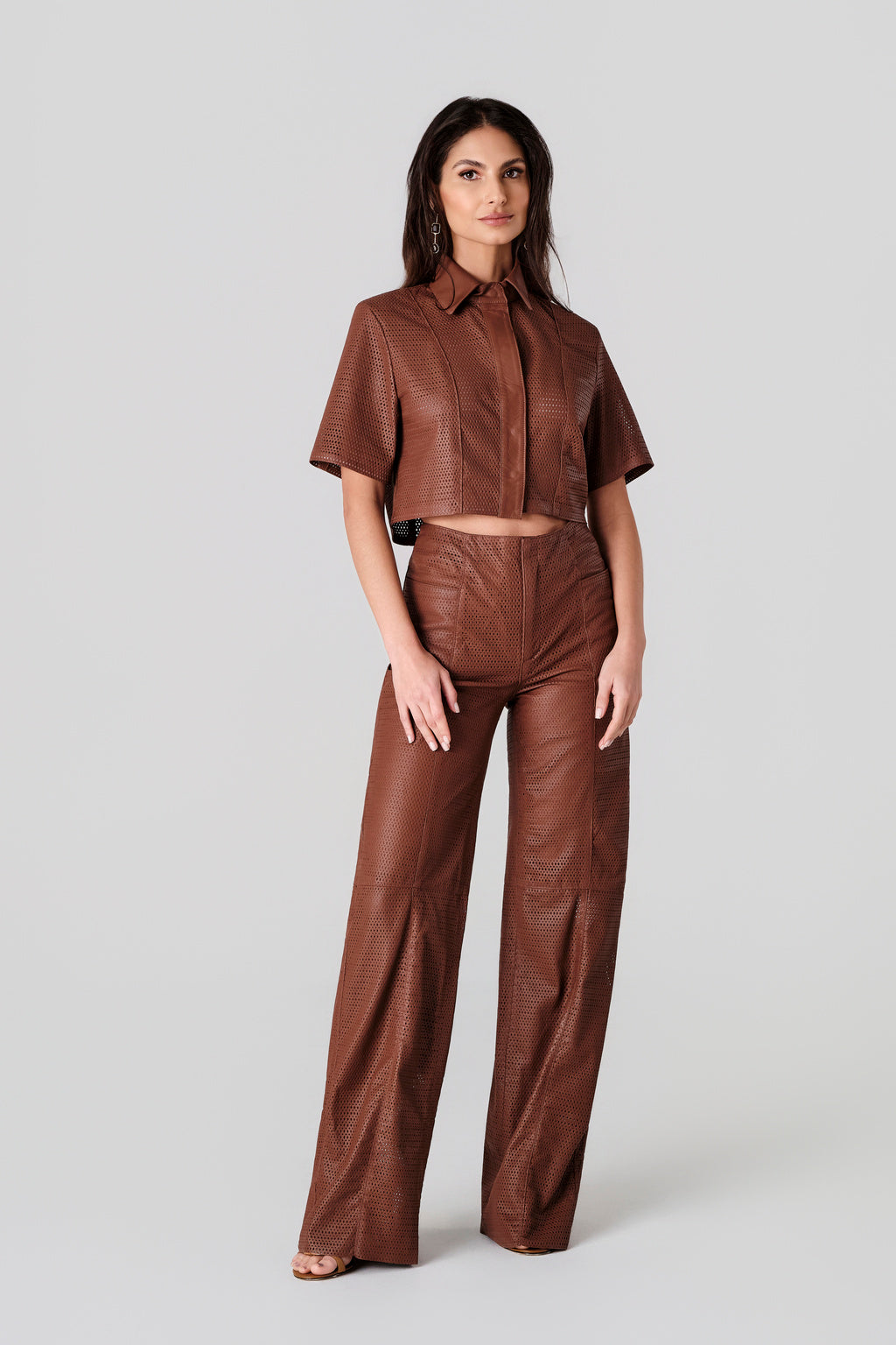 Camisa Cropped Mykonos