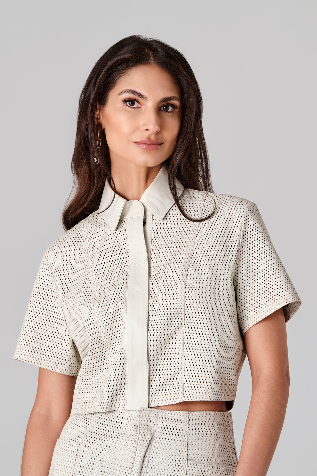 Camisa Cropped Mykonos
