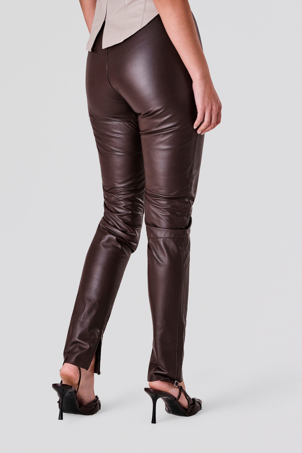 Calça Skinny Cós Alto