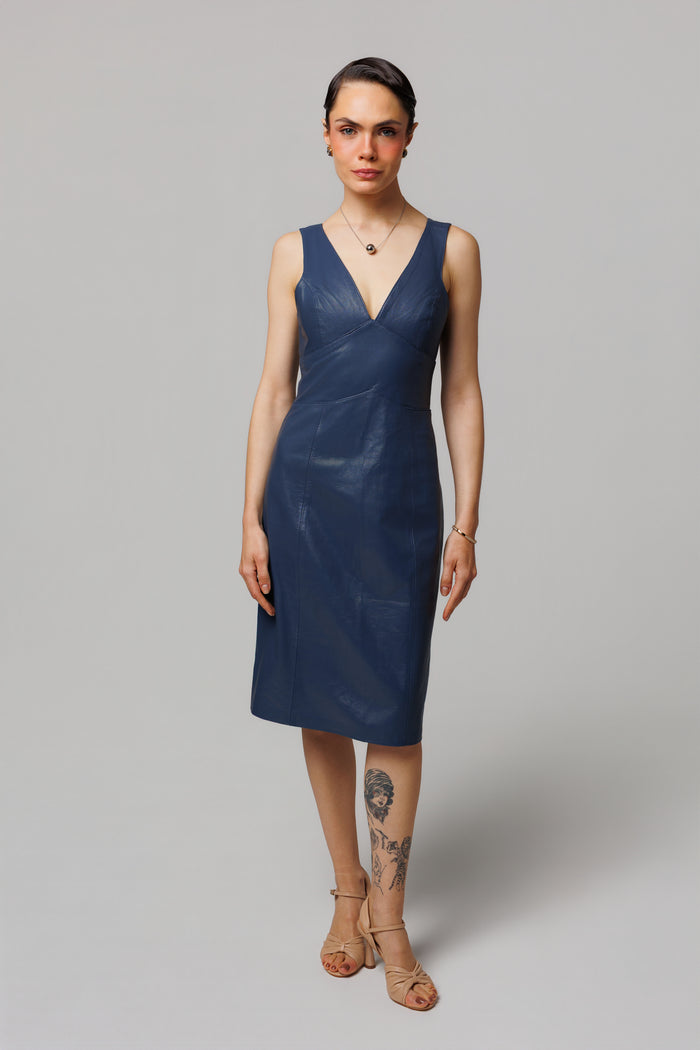 Vestido Midi Azur