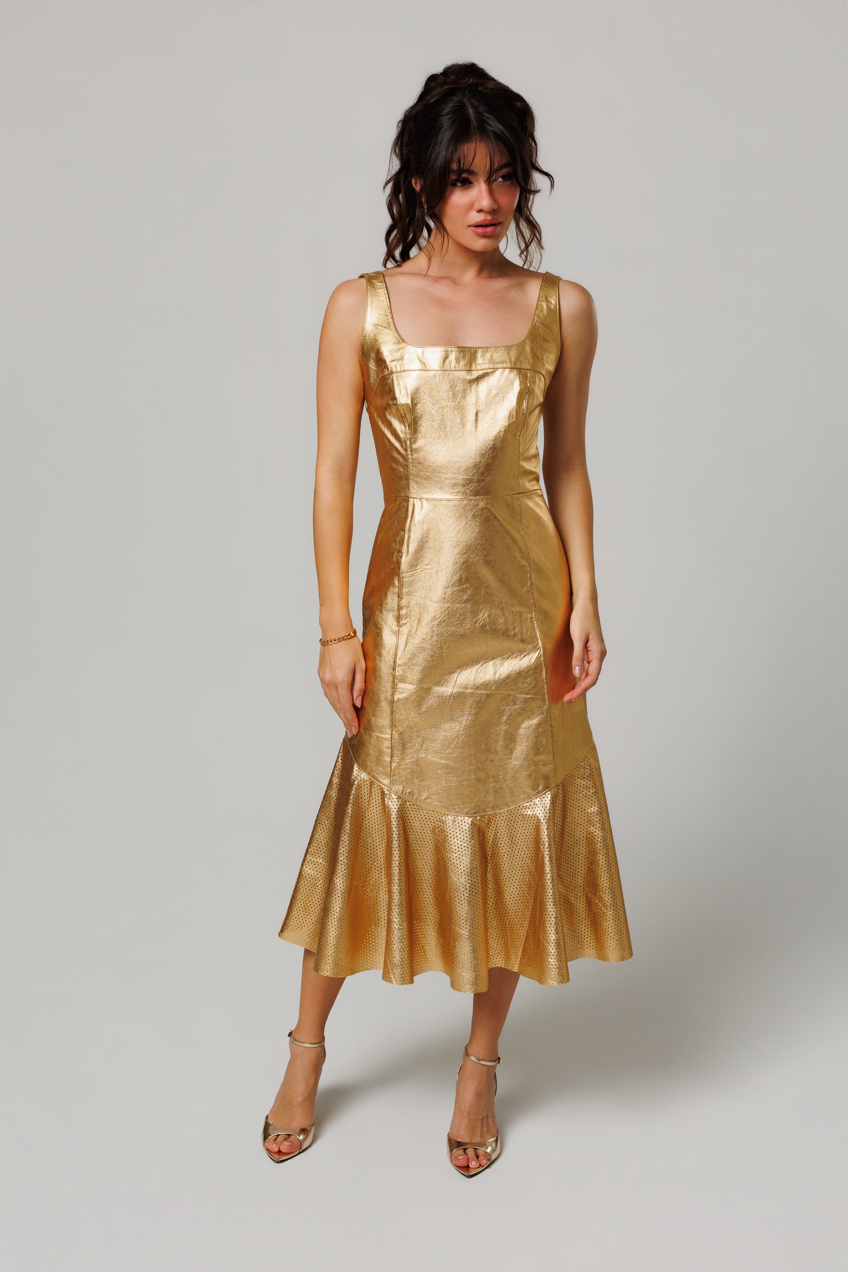 Vestido Midi Saint-Jean Riviera Bardot