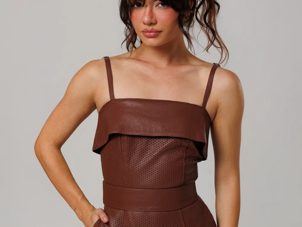 Detalhe da Vestido Midi com Laser Palermo